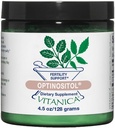Vitanica Optinositol - Ovulation Support with Myo-Inositol & D-Chiro Inositol - Women's Health Supplement with 4000 mg Myo-Inositol Powder & 100 mg D Chiro Inositol - Pro Logo - 4.4 Oz