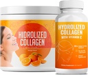Supplément de poudre de collagène hydrolysé Promote cheveux, ongles, peau, os, santé articulaire, santé Gut.