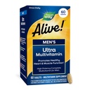 La nature est vivante ! Hommes Une fois par jour, les comprimés multivitamines ultra-potentiels, les hommes à haute puissance complets, la vitamine quotidienne favorise le coeur et la fonction musculaire*, les vitamines B, le zinc et les antioxydants, 60 comprimés
