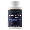 Collagène d'herbes paradisiaques extrême avec collagène biocellulaire, acide hyaluronique et C de la nature, pour cheveux, peau et articulations sains, 60 capsules