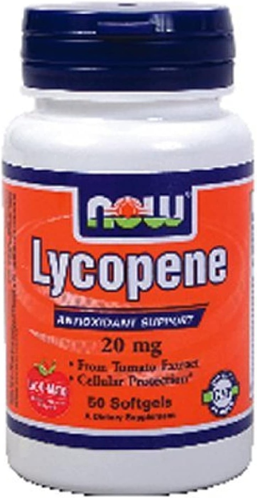 Now Foods Lycopène, 50 softgels / 20 mg ( Multi-Pack)
