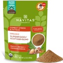 Navitas Organics Superfood+ Adaptogen Blend for Stress Support (Maca + Reishi + Ashwagandha), 6.3oz Bag, 30 Servings — Organic, Non-GMO, Vegan, Gluten-Free, Keto & Paleo.