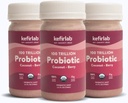 KefirLab Probiotiques 100T CFU - 36 souches - Vegan & Organic - Soutien Digestion, système immunitaire, santé cérébrale, humeur et stress. Berry (16-Pack)