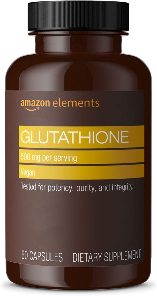 Amazon Elements Glutathion 500mg 60 Capsules