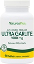 NaturesPlus Ultra Garlite 1000 mg - 90 comprimés - Aile d'Or réduit - Soutien nutritionnel pour la défense et la santé immunitaires - Libération prolongée - 90 portions