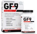 GF-9 – 140 Comte - Suppléments pour hommes - Suppléments pour hommes - Boostez le peptide critique qui soutient l'énergie, la conduite, la performance physique et plus