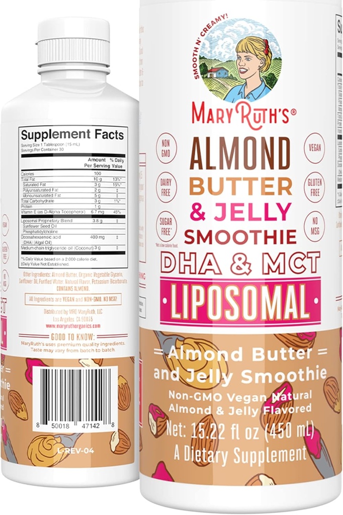 L'huile MCT Supplément DHA Vitamine liquide pour stimuler l'énergie Supplément pour la santé globale