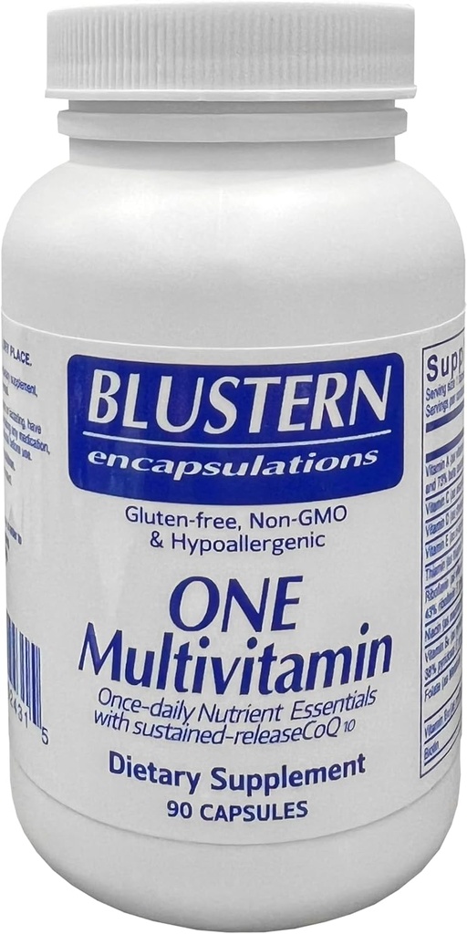 Supplément multivitamine pour les femmes et les hommes - Soutien quotidien avec nutriments essentiels, complexe antioxydant, CoQ10 et lutéine pour améliorer l'immunité, la fonction cérébrale et la santé des yeux - 90 capsules