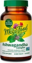 MegaFood Complexe Ashwagandha (anciennement Stress Protect) - Suppléments Ashwagandha Astragalus Root & Holy Basil - Végétarien, Sans gluten, Supplément Cortisol - 60 Mini comprimés, 30 portions