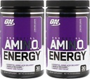 Optimum Nutrition, (2 Pack Essential Amin.O. Energy, Concord Grape, 9.5 oz (270 g)