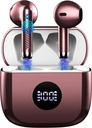 Ecouteurs sans fil, Bluetooth 5.4 Bouds d'oreilles Écran d'alimentation LED Casques Basse Stéréo, Ecouteurs Bluetooth dans l'oreille Bruit Annuler Mic, 40H Playback Mini Case IP7 Waterproof Sports Earphones pour Android iOS