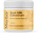 Poudre de colostrum de lait de chèvre, herbe, système immunitaire naturel et Gut Health Support, 60 grammes