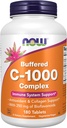MAINTENANT Compléments alimentaires, Complexe Vitamine C-1000 avec 250 mg de bioflavonoïdes, Buffered, Antioxydant Protection*, 180 comprimés