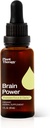 Thérapie végétale Teinture biologique de puissance cérébrale 30 mL (1 oz) soutient la focalisation et la clarté du cerveau, aide l'alerte mentale et la mémoire, supplément de stimulation cérébrale emballé avec des avantages