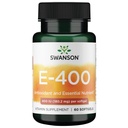 Swanson Vitamine E 400 Iu 400 Iu (268 Milligrammes) 60 gels