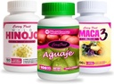 Bigger Booty, Bust & HIPS – Aguaje + Maca 3 + Wild Hinojo Pills – Supplément de façonnage de courbe naturelle – 3 bouteilles / 1 mois d'approvisionnement