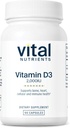 Éléments nutritifs vitaux Vitamine D 2000 UI de supplément Vitamine D3 d'os, de dents, de muscles sains* de la fonction cellulaire et immunitaire de l'absorption de calcium de Gluten, de lait et de soja sans 90 capsules