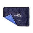 FlexiKold Gel réutilisable Grand pack de glace avec des paillettes – Gel de compression froide Pack froid pour blessures – Enveloppe de glace médicale flexible pour le dos, épaules, jambes, genou, sciatique, douleur musculaire – Standard