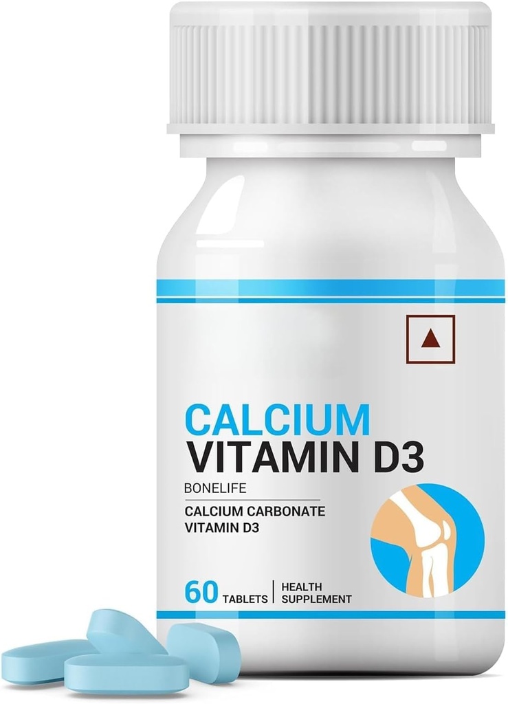 Comprimés de calcium et de vitamine D3 pour les hommes Femmes