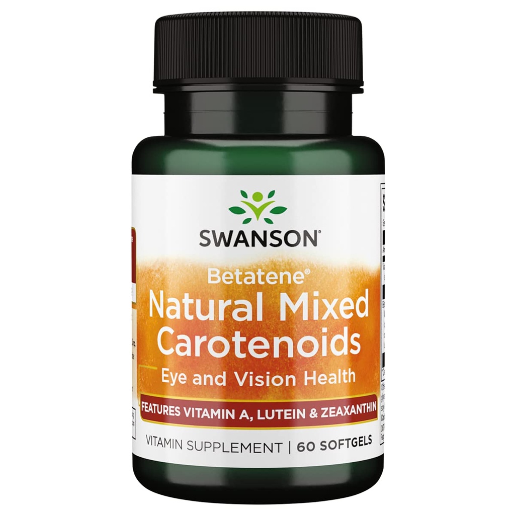 Swanson ULT BÉTATENE mélange NAT CAROTÉNOID 60SG