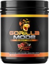 Gorilla Mind Pre Workout - Pompes volumineuses Laser Focus Energy Power - L-Citrulline, Créatine, L-Tyrosine, Betaine, Hydroprime, Alpha-GPC, 400mg Caféine, Huperzine A - 800g (Tigers Blood)