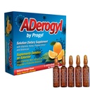 Aderogyl Oral Liquid Vitamins with A, C, D, E, Zinc, Bee Honey, Propolis, and Botanical Extracts with Orange Flavor - Immune Support Supplement - Includes 5 Ampoules