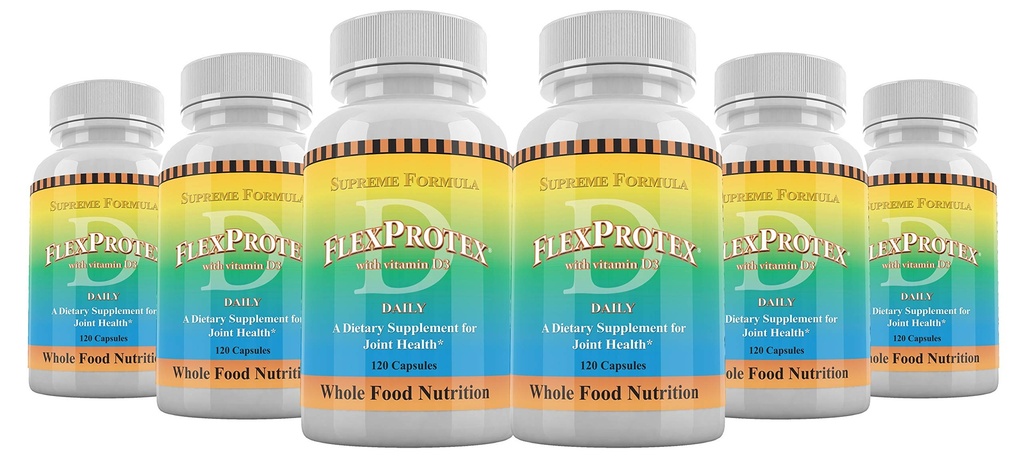 Santé quotidienne, Flexprotex D 6 flacons 720 capsules