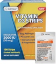 Bandes de vitamine D3 100 Pack de 2000 UI Dissolvable par voie orale Bandes de vitamine D3