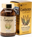 FINE JAPON Cordyceps Mushroom Capsules - Extrait Premium Cordyceps Militaris et Sinensis pour des bienfaits optimaux pour la santé, 100% authentique Cordyceps dans des capsules faciles à avaler