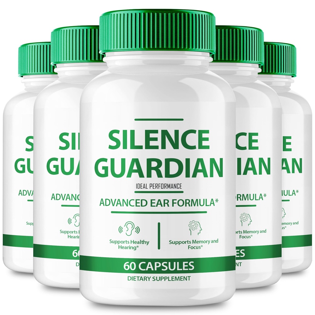 Silence Guardian Tinnitus Relief For Ringing Ears Capsule, Silence Guardian Ring Clear Tinnitus Pills, SilenceGuardian Ear Tinnitus Supplement, Ear Ringing Tinnitus, SilenceGuardian Reviews (5 Pack)