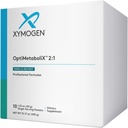 XYMOGEN OptiMetaboliX - Supplément de métabolisme avec vitamine B12 et folate - Suppléments de cannelle + vitamine B9 - Sans végan et sans gluten - Délice de vanille (10 portions)
