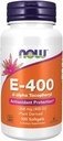 Alimentations Vitamine E-400 Tocophérols mélangés - 100 Softgels