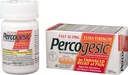 Percogesic Extra Strength Pain Relief (Soulagement de la double action sans aspirine) 40 Caplets enduits (6 Pack)