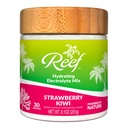 Hydrating Electrolyte Drink Mix | 5 Key Electrolytes + Vitamins | Coconut Water Powder, Pink Himalayan Salt & Real Fruit | Strawberry Kiwi | No Added Sugar | 30 Servings
