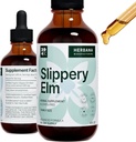Slippery Elm Bark 4 fl oz Extrait liquide - Gut santé, respiratoire et immunitaire - Ulmus Rubra Tecture - gouttes à base de plantes naturelles pour l'homme et la femme - Taille de la famille - Haute puissance - 90 jours d'approvisionnement