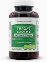 Secrets de la tribu - Gorge Soothe, Formule de la gorge douloureuse, Mélange de complément à base de plantes (120 capsules)