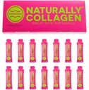 Supplément de collagène marin liquide hydrolysé Premium - 8000mg de collagène par sachet Plus 180mg VIT C - Saveur naturelle de fruits tropicaux - 14 sachets par boîte