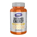 MAINTENANT Aliments Sports, énergie soutenue Production d'énergie* Alerte mentale* Libération prolongée de caféine avec des vitamines B 90 Capsules de légumes