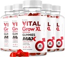 (5 Pack) Vital Grow XL Gommies Homme - Gommies de performance masculine 1050MG Vital GrowXL Blend, Vital Gommy Gommy Advanced Formula, 300 Gommies pendant 5 mois