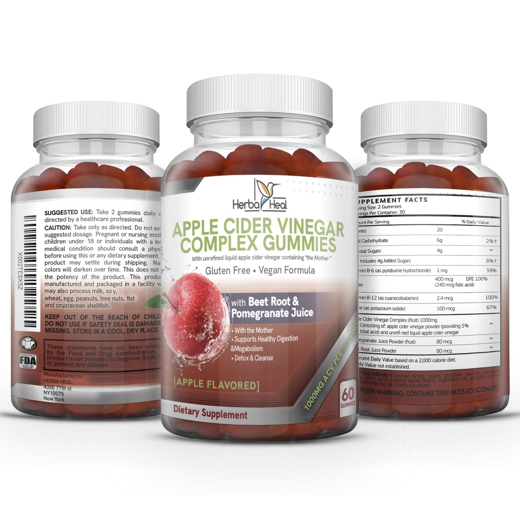 Gommies de vinaigre de cidre de pomme pour la perte de poids vinaigre de cidre de pomme avec mère Keto ACV Gommies Belly Fat Burner pour les femmes AC Gommies de kéto Booster métabolisme