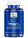Gélules de magnésium L-Thréonate, forme originale brevetée MagteinTM de magnésium (Mg), améliorer la mémoire, la cognition et la qualité du sommeil (90 capsules)
