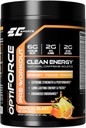 EC Sports OptiForce Pré-entraînement Tropical Blast Supplément poudre - Énergie propre et caféine naturelle avec/Long-Lasting Endurance and Focus - 30 portions