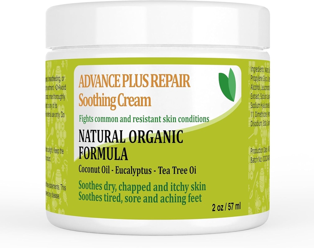 Crème de chaleur Rash, avec Miel Manuka biologique et arbre à thé, Crème Eczema, pour les hommes et les femmes, Enfants, Adultes, apaise Rash Nappy, Démangeaison Anale, soulage la douleur, Sensation non-irritante