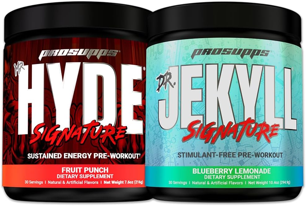 PROSUPPES M. Hyde Signature Fruit Punch et Dr. Jekyll Signature Blueberry Lemonade Bundle