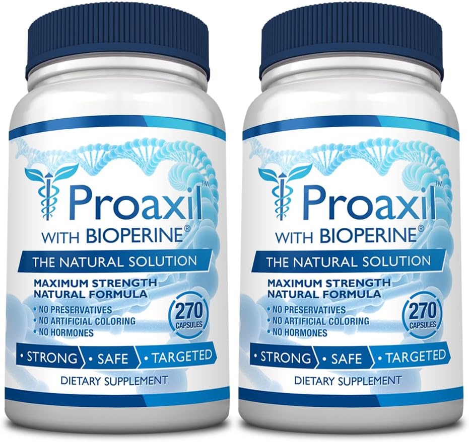 Consumer Health® Proaxil - 540 capsules - Soutien Prostate Health - Zinc, Saw Palmetto, Bioperine® et Beta Sitostérol - Vegan Friendly, Made in USA - 6 Month Supply