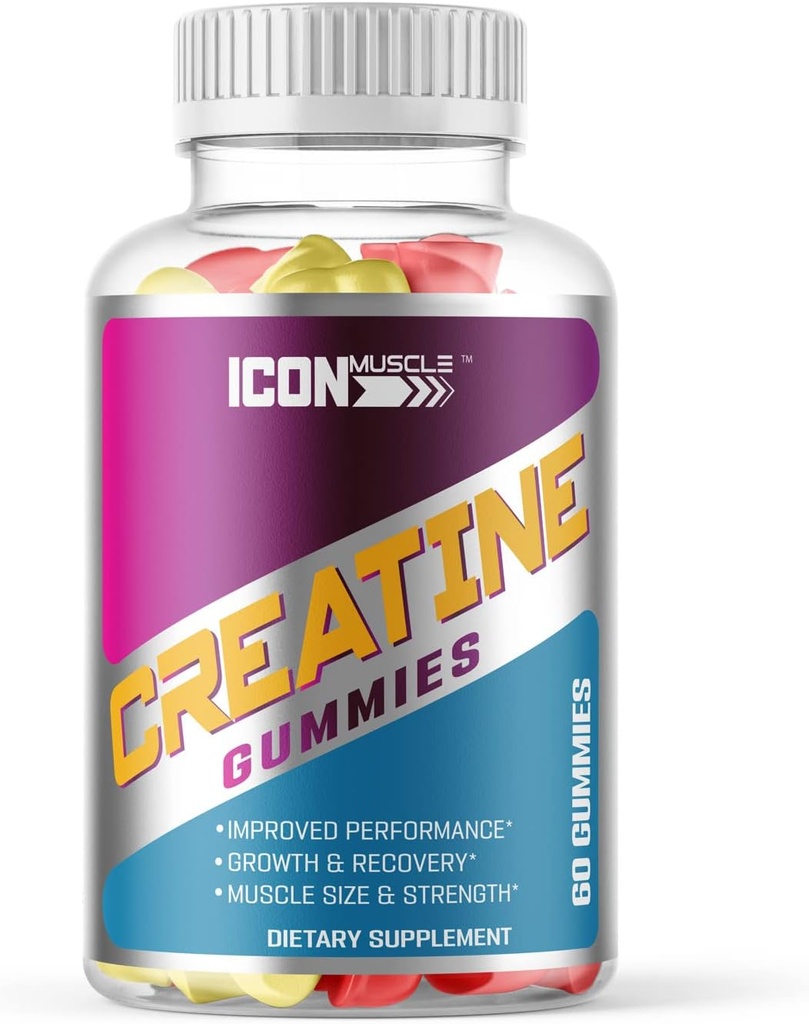 Créatine Gommies de la Créatine Monohydrate de Créatine Croissance et force musculaires Récupération d'entraînement