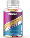 Créatine Gommies de la Créatine Monohydrate de Créatine Croissance et force musculaires Récupération d'entraînement