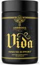 Ambrosia Vida Immunity Support, Elderberry, vitamine C, supplément de vitamine D et de zinc, système immunitaire Booster (60 capsules)