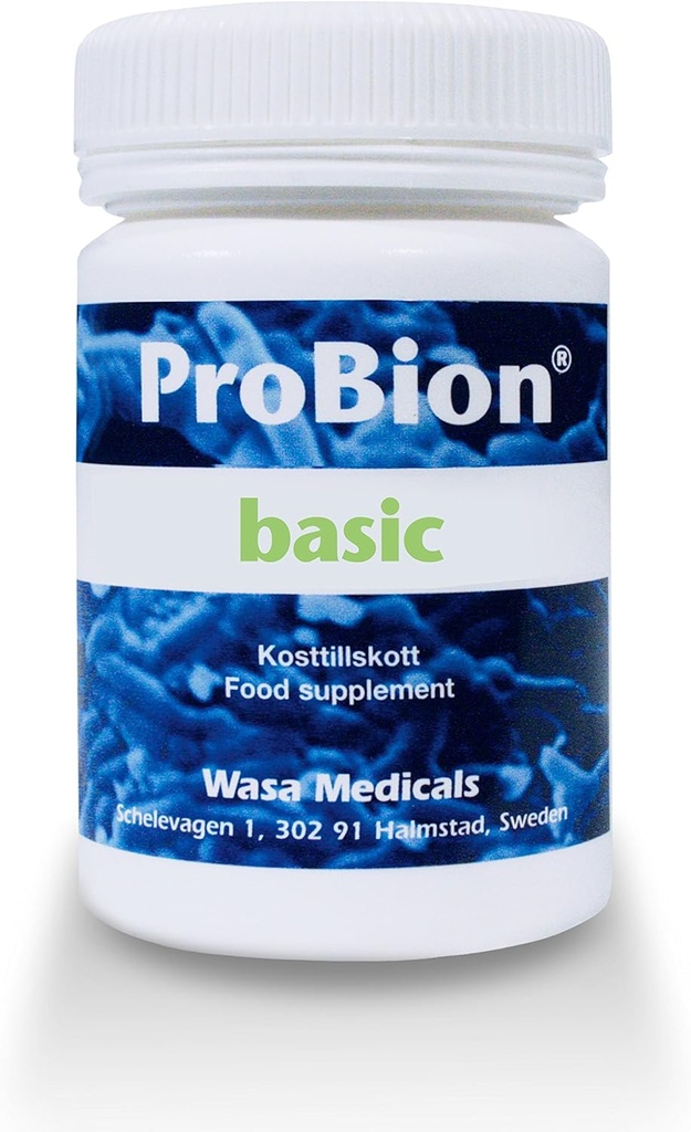 Basic - Slow or Constipated Digestion. High Strength Time Release Swedish Probiotics Tablets with Multi Strain Lactobacillus Acidophilus & Bifidobacterium 150 Tablets