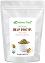 Poudre de protéines de chanvre biologique - non sucré - Superaliments à base de plantes pour les smoothies, les Shakes, le remplacement des repas, les collations Recettes - cru, végétalien, non OGM, sans gluten - en vrac 5 lb Taille